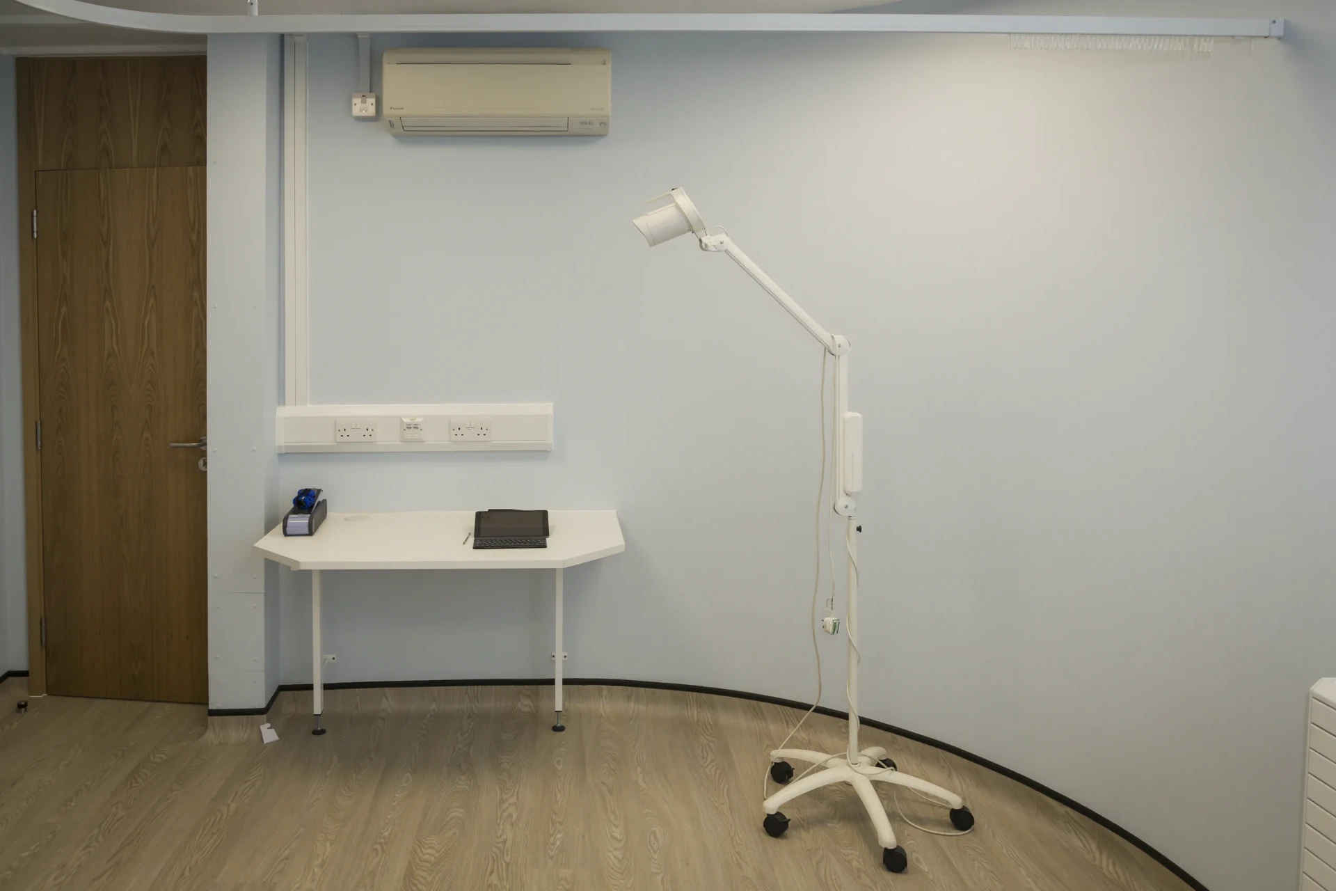 Renewed clinical room at Camberley Health Centre