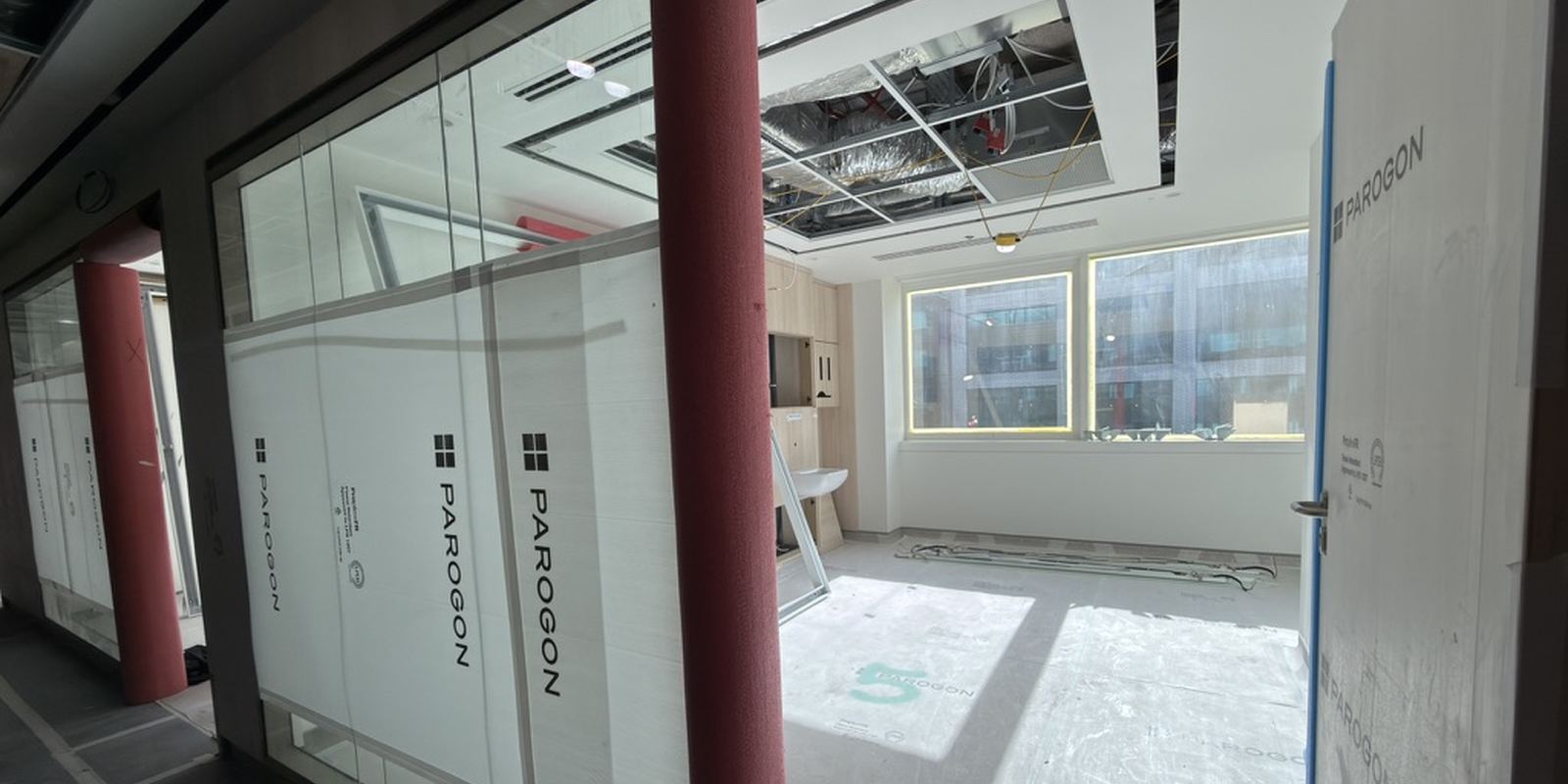 Day recovery at Wigmore Street, latest work-in-progress view