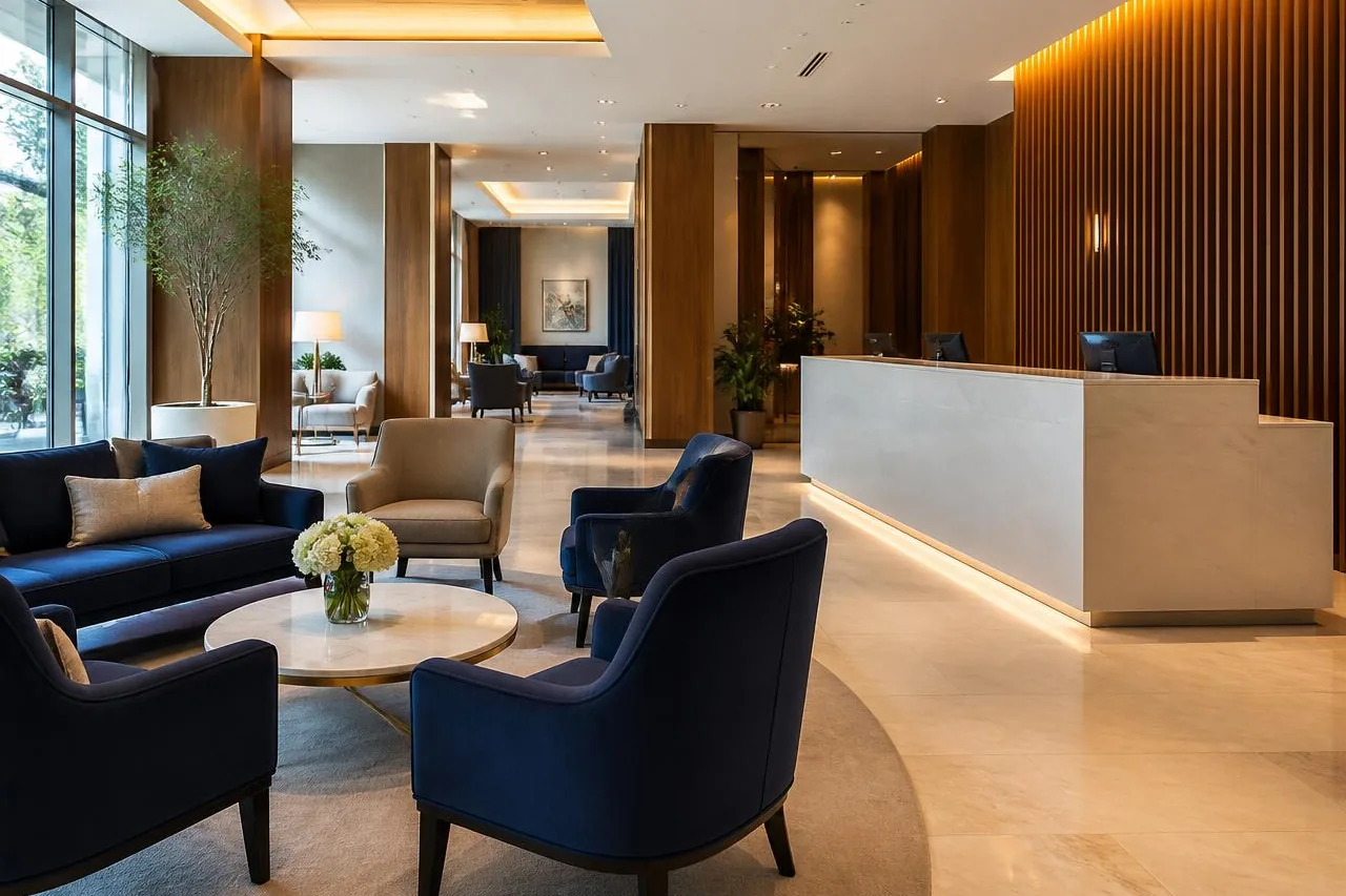 Welbeck reception lounge