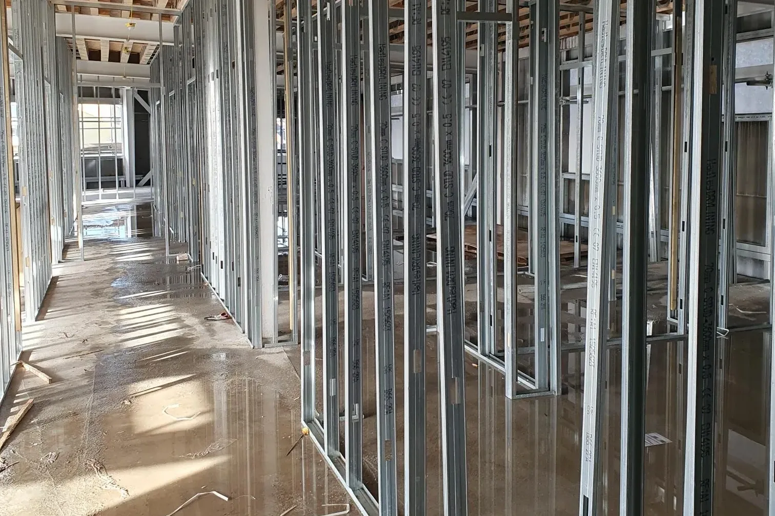 Clinical partitions inside Greenwatt Way