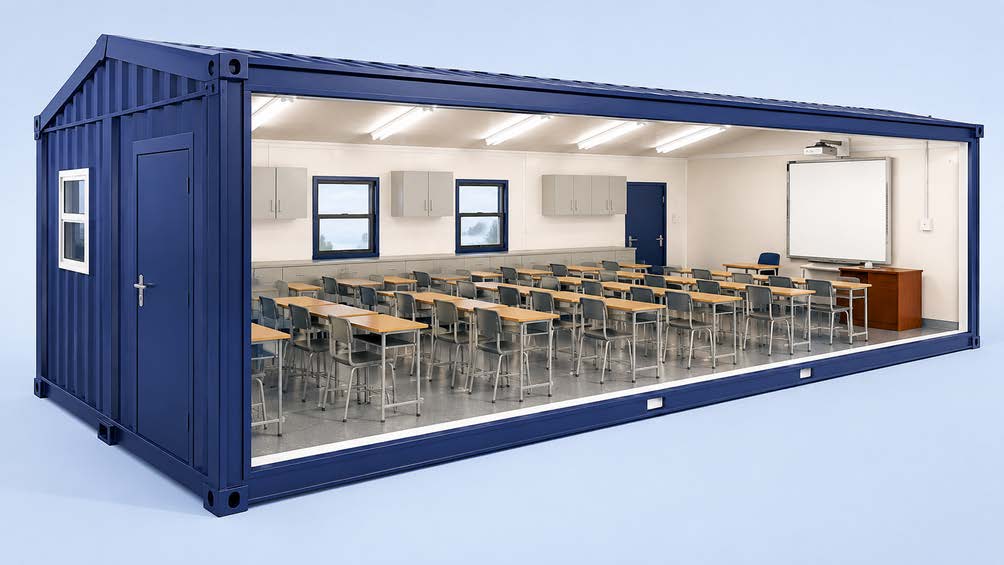40ft container training and classroom unit