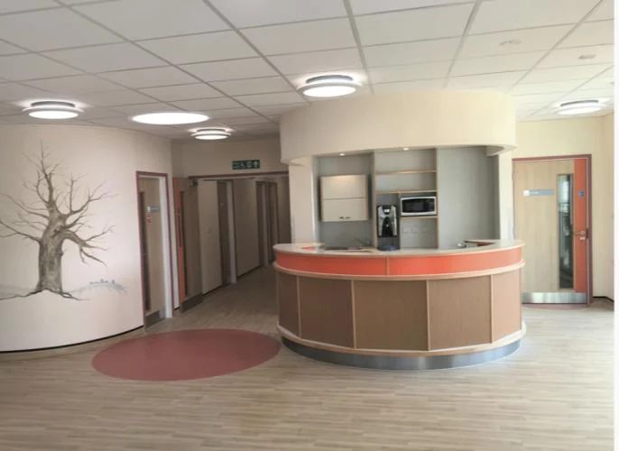 Greenham Trust Wing completed interior