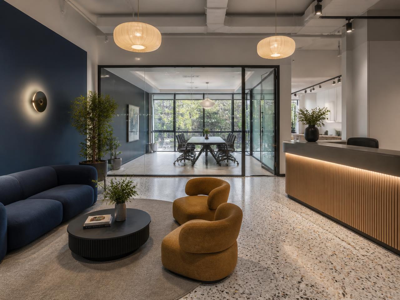 Commercial — Reception and meeting suite