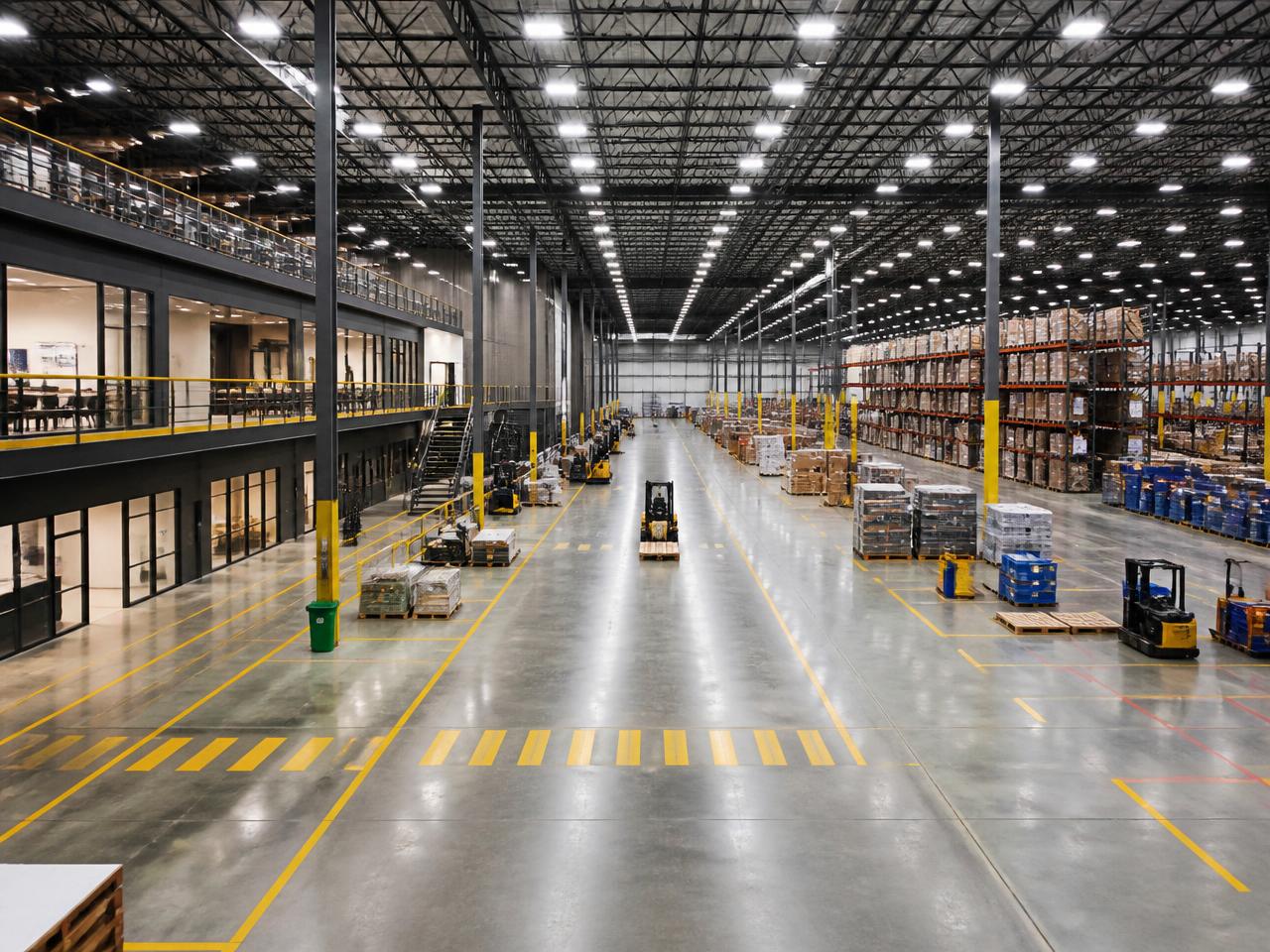 Commercial — Logistics warehouse with mezzanine offices