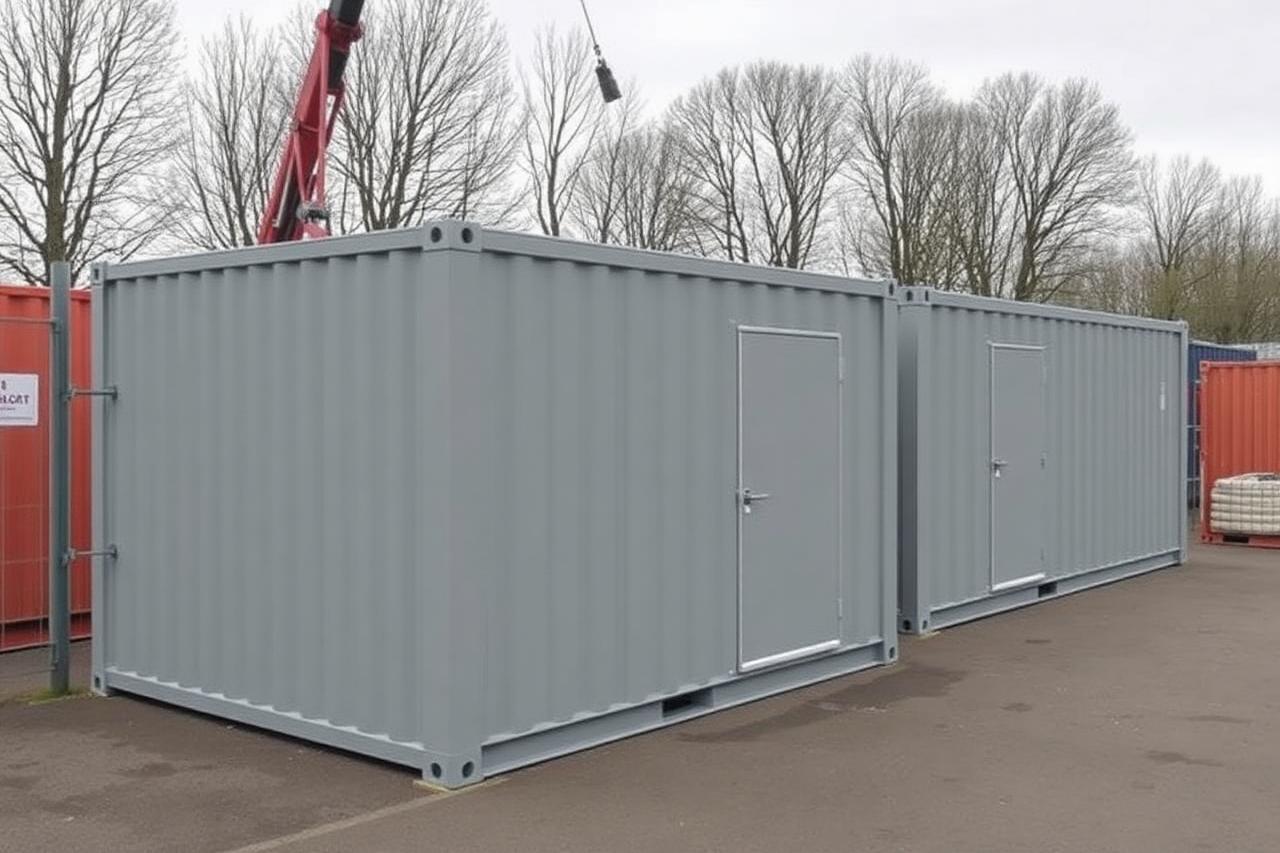 HMP Winchester — Standalone container units — extra secure space, fast
