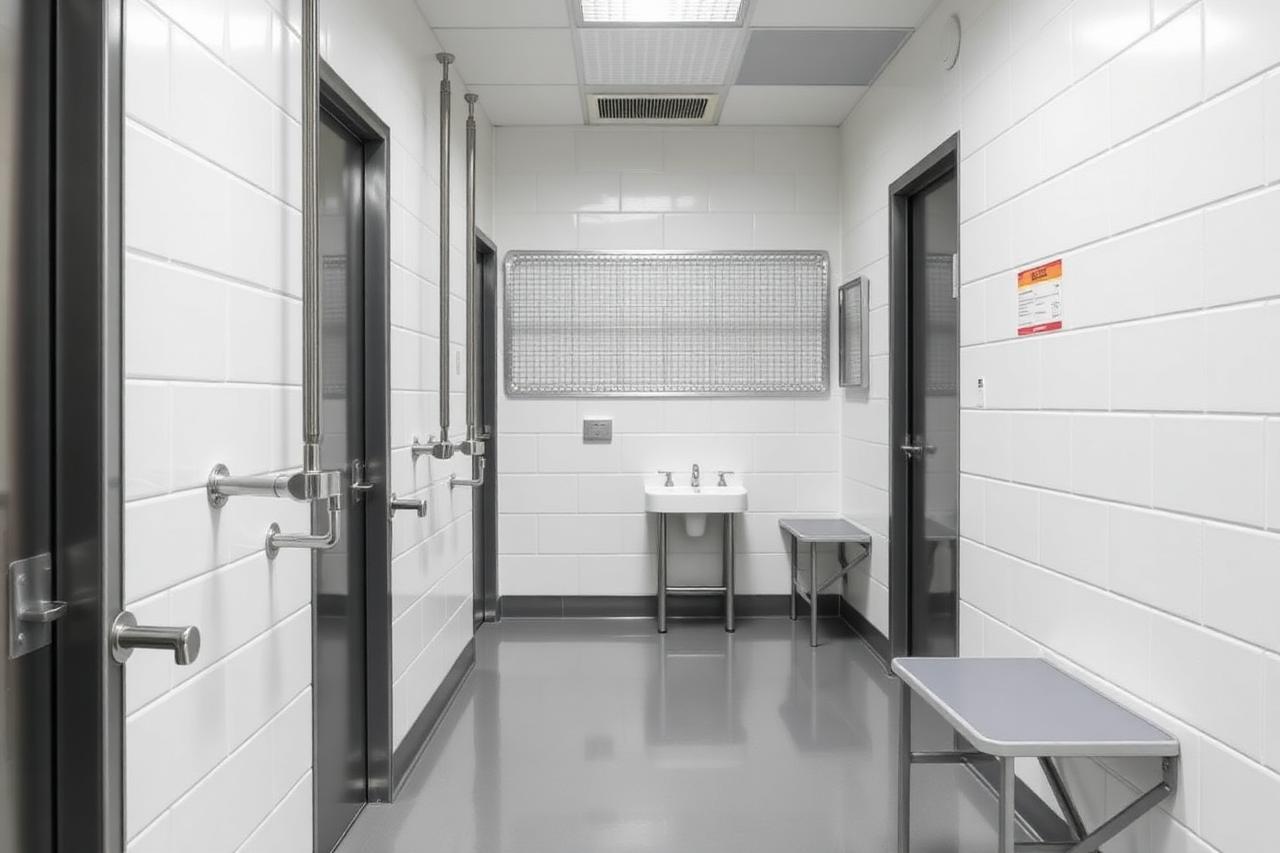 HMP Winchester — Secure fit-out — anti-ligature, regulation-compliant detailing